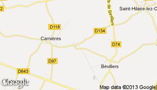Plan de Boussières-en-Cambrésis