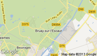 Plan de Bruay-sur-l'Escaut