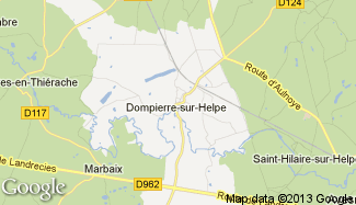 Plan de Dompierre-sur-Helpe