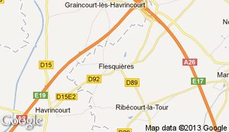 Plan de Flesquières