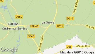 Plan de La Groise