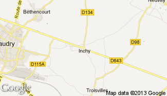 Plan de Inchy