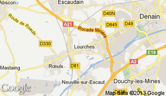 Plan de Lourches