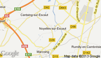 Plan de Noyelles-sur-Escaut