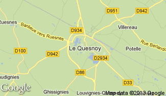 Plan de Le Quesnoy