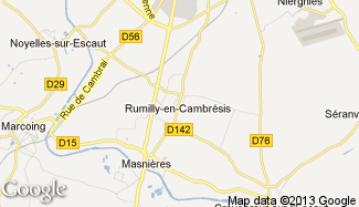 Plan de Rumilly-en-Cambrésis