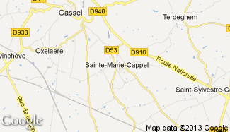 Plan de Sainte-Marie-Cappel