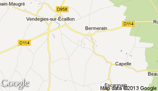 Plan de Saint-Martin-sur-Écaillon