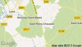 Plan de Saint-Remy-Chaussée