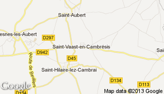 Plan de Saint-Vaast-en-Cambrésis