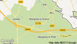 Plan de Wargnies-le-Grand