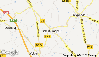 Plan de West-Cappel