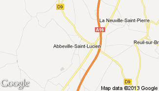Plan de Abbeville-Saint-Lucien