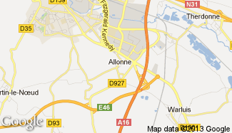 Plan de Allonne