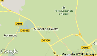 Plan de Aumont-en-Halatte