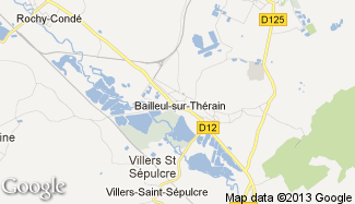 Plan de Bailleul-sur-Thérain