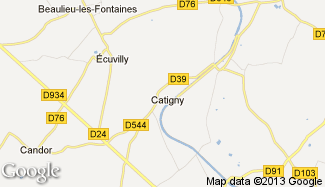 Plan de Catigny