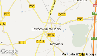 Plan de Estrées-Saint-Denis