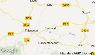 Plan de Évricourt