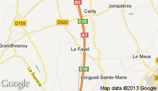 Plan de Le Fayel