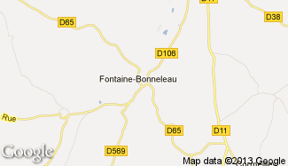 Plan de Fontaine-Bonneleau