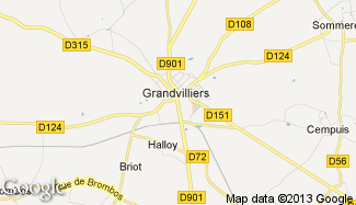 Plan de Grandvilliers