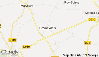 Plan de Grémévillers