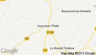 Plan de Jouy-sous-Thelle