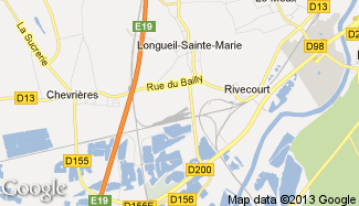 Plan de Longueil-Sainte-Marie