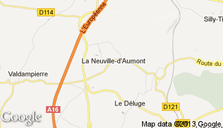 Plan de La Neuville-d'Aumont