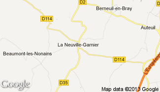 Plan de La Neuville-Garnier
