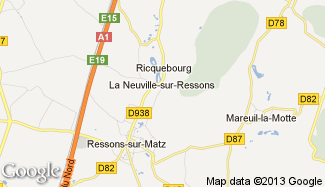 Plan de La Neuville-sur-Ressons