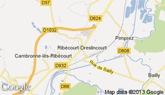 Plan de Ribécourt-Dreslincourt