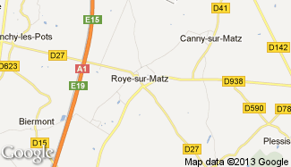 Plan de Roye-sur-Matz