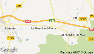 Plan de La Rue-Saint-Pierre