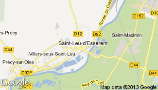 Plan de Saint-Leu-d'Esserent