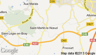 Plan de Saint-Martin-le-Noeud