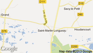 Plan de Saint-Martin-Longueau