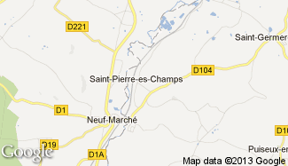 Plan de Saint-Pierre-es-Champs