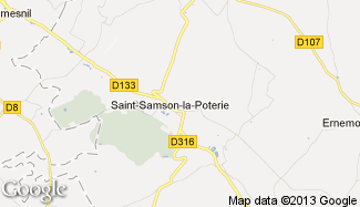 Plan de Saint-Samson-la-Poterie