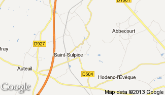 Plan de Saint-Sulpice