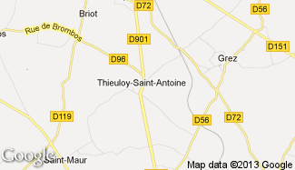Plan de Thieuloy-Saint-Antoine
