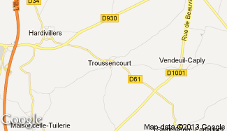 Plan de Troussencourt