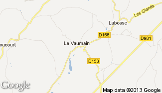 Plan de Le Vaumain