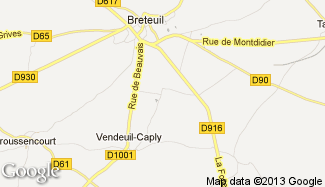 Plan de Vendeuil-Caply