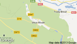 Plan de Vieux-Moulin