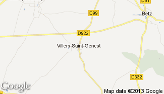 Plan de Villers-Saint-Genest