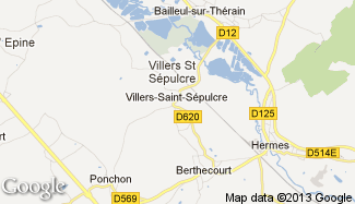 Plan de Villers-Saint-Sépulcre