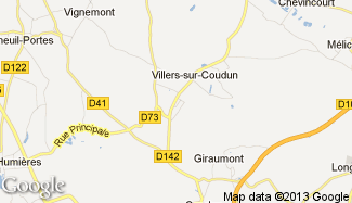 Plan de Villers-sur-Coudun