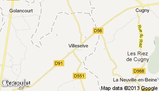 Plan de Villeselve